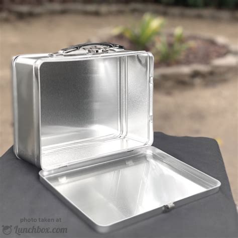 metal lunch box dimensions|big size lunch box.